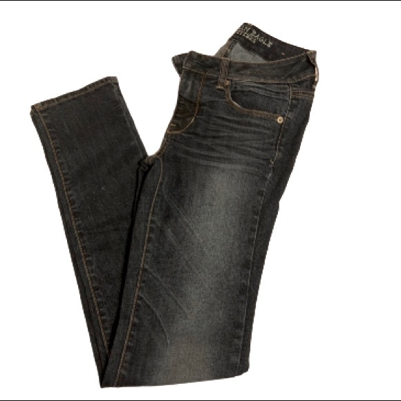 American Eagle skinny super stretch jeans size 2 - Picture 1 of 4
